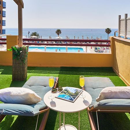 Perfect Beach Location With Roof Terrace Fuengirola Exteriör bild