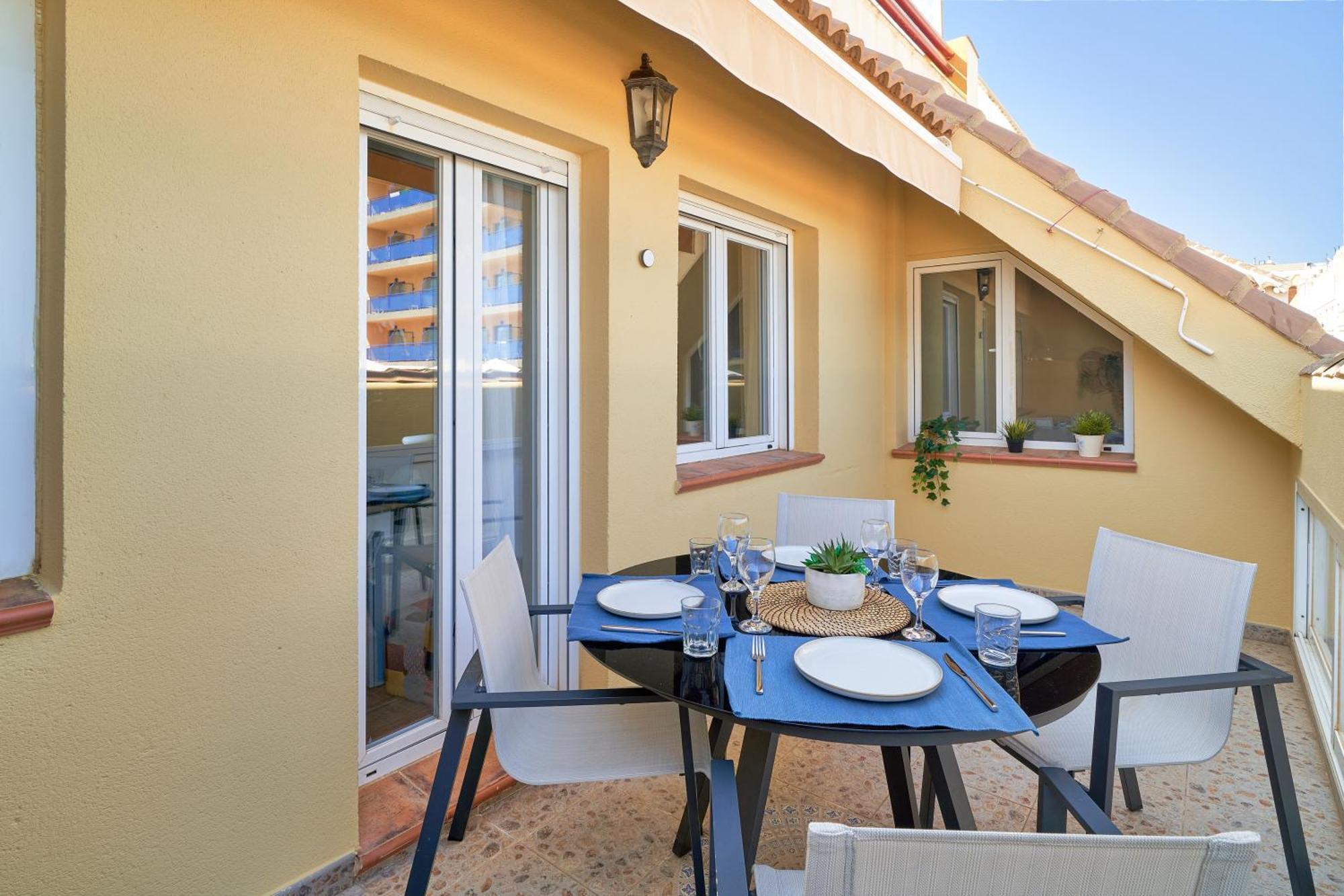 Perfect Beach Location With Roof Terrace Fuengirola Exteriör bild