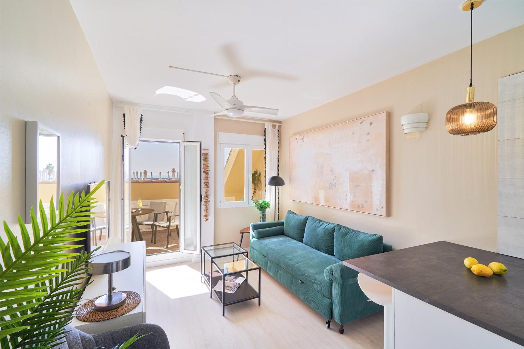 Perfect Beach Location With Roof Terrace Fuengirola Exteriör bild