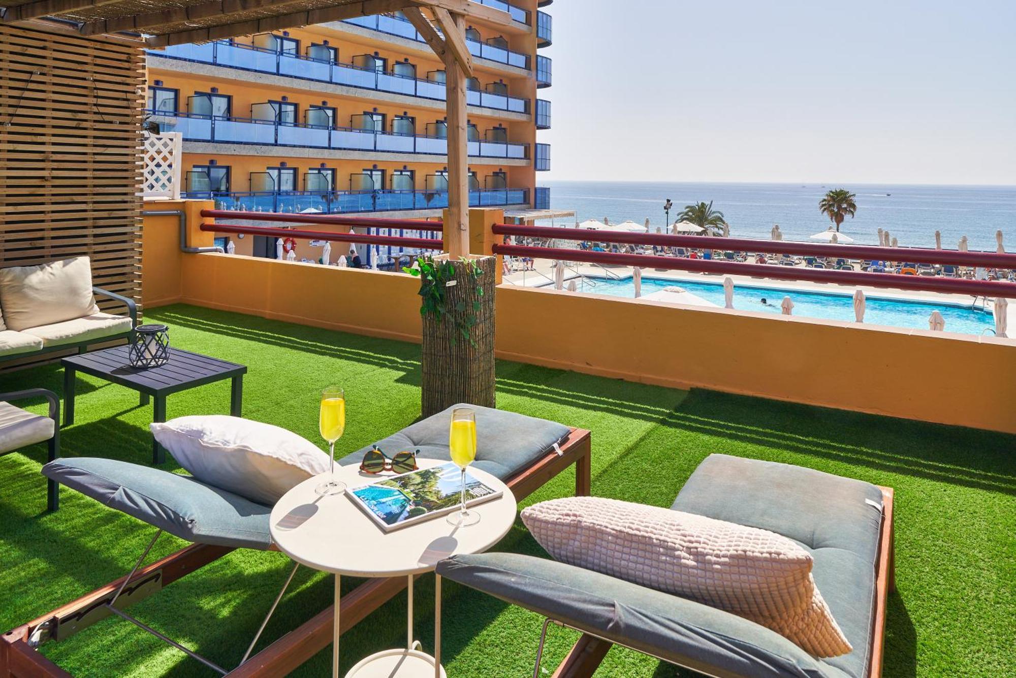 Perfect Beach Location With Roof Terrace Fuengirola Exteriör bild